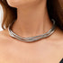 Collar Metal Vintage Genial, Gargantilha Flexível DA-FACC , Colar De Cobra Dobrável, Colar Chique De Metal Com Osso De Cobra, Colar Metal Vintage Descolado, Novo Colar Enrolado Em Camadas Douradas Estilo, Colar Multifio Três Camadas, Colar Feminino Vintage Daily, Chocker Mental, Triple Snake Chain Choker, Colar Gargantilha Colar Retrô, Choker Tripla | Prateada, Colar Choker Feminino Prata, Colar Choker Feminino Dourado, Choker Feminino em Metal, Choker Feminino Snake, Colar Choker Feminino Camadas, Colar Fe