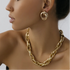 Colar Gargantilha Rígido Texturizado, Colar Gargantilha Rígido Texturizado Folheado, Colar Longo Corrente Sol, Colar Sol Ouro, Colar Feminino Dourado Com Elos, Colar Corrente Grossa Feminina, Colar Dourado Estilo Fashion, Colar Feminino Dourado, Colar De Elos Grossos, Colar Corrente Dourada, Colar Dourado Maximalista, Colar De Luxo Feminino, Colar Feminino Trendy, Colar De Corrente Dourada, Colar Dourado Fashion, Colar Feminino Estilo Elegante, Colar Dourado Brilhante, Colar De Elos Grandes, Colar Feminino 